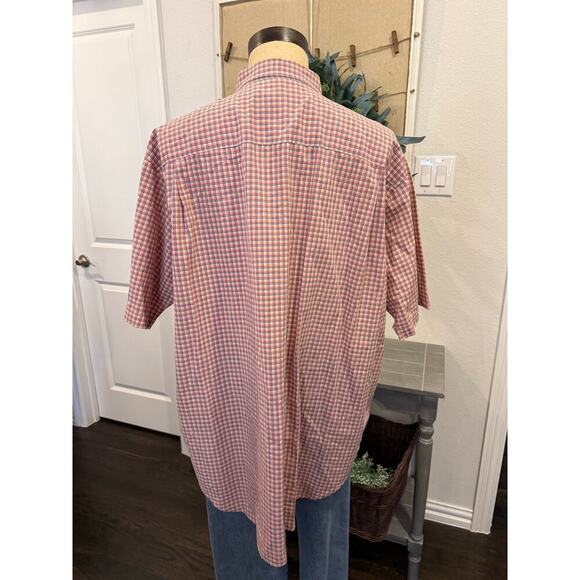 AUSTIN REED London Check S/S Button Up Shirt XXL 2XL - Picture 7 of 9